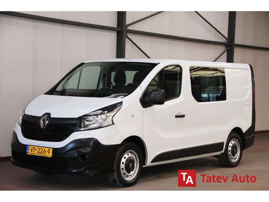RENAULT Trafic 1.6 dCi DUBBEL CABINE AIRCO TREKHAAK Kastenwagen - Photo 1