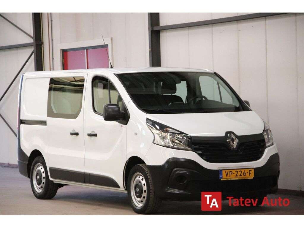 RENAULT Trafic 1.6 dCi DUBBEL CABINE AIRCO TREKHAAK Kastenwagen - Photo 12