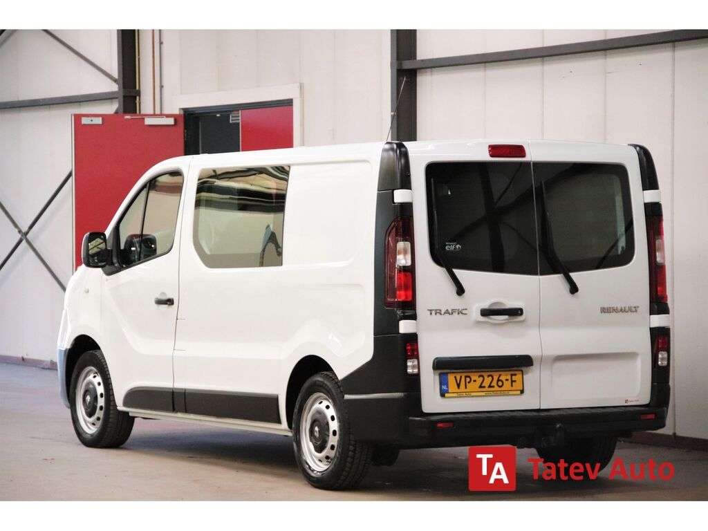 RENAULT Trafic 1.6 dCi DUBBEL CABINE AIRCO TREKHAAK Kastenwagen - Photo 8