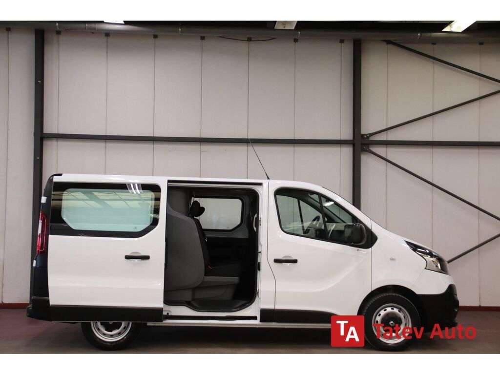 RENAULT Trafic 1.6 dCi DUBBEL CABINE AIRCO TREKHAAK Kastenwagen - Photo 9