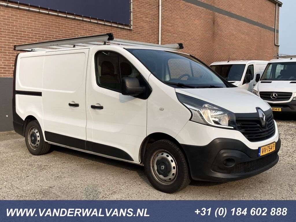 RENAULT Trafic 1.6dCi L1H1 Airco, imperiaal, trekhaak, cruise, parkeerse Kastenwagen - Photo 15